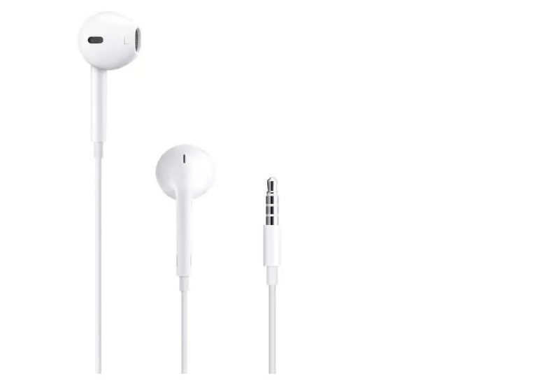 Headphones Wired In-Ear Only Headphones – White Earphones Earbuds 3.5mm Jack